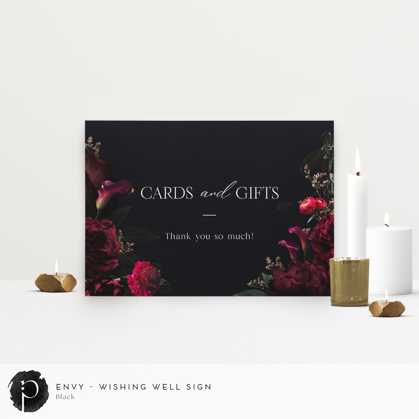 Envy - Cards/Gifts/Presents/Wishing Well Table Sign