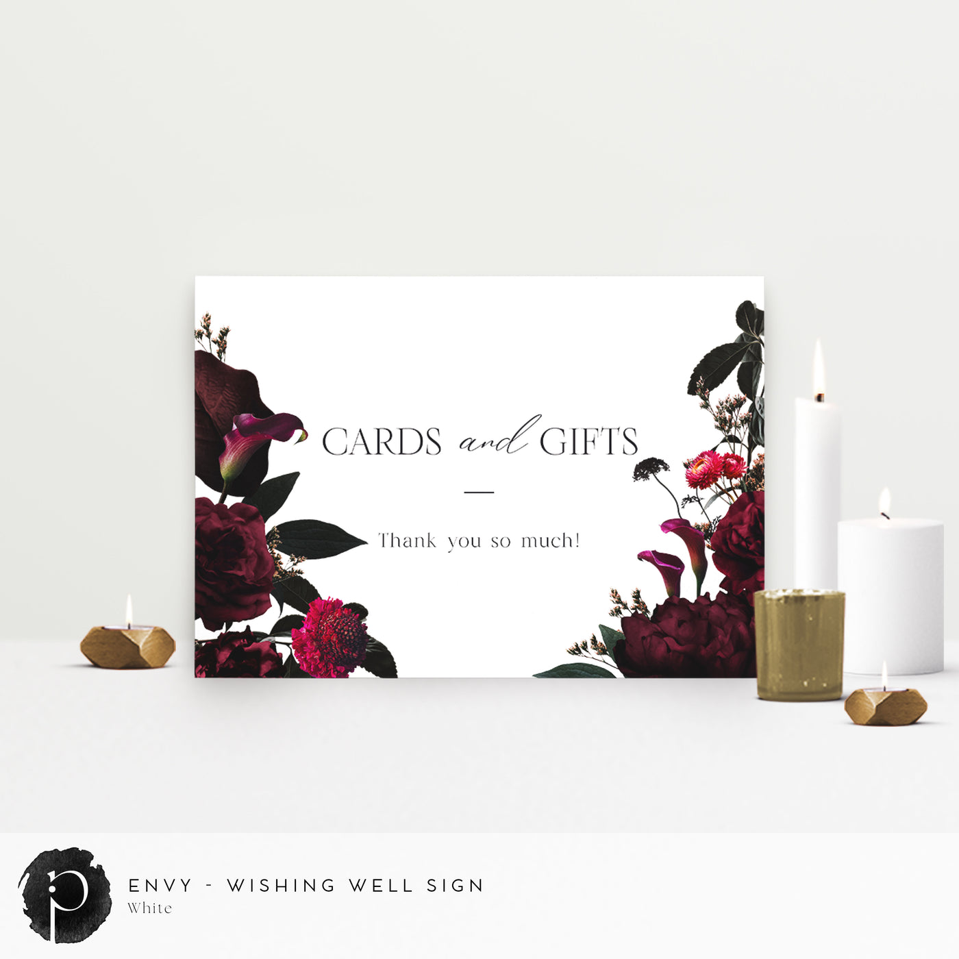 Envy - Cards/Gifts/Presents/Wishing Well Table Sign