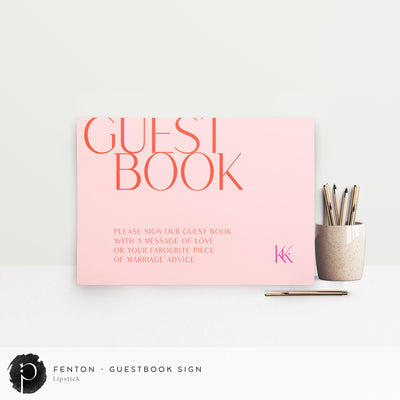 Fenton - Guestbook Sign