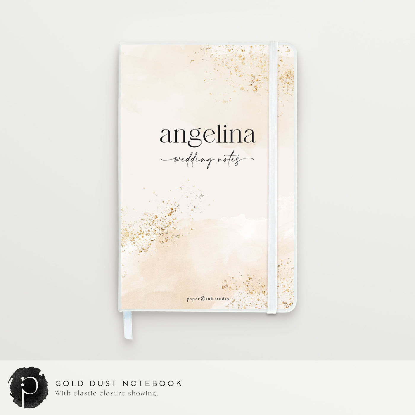 Gold Dust - Personalised Notebook, Journal