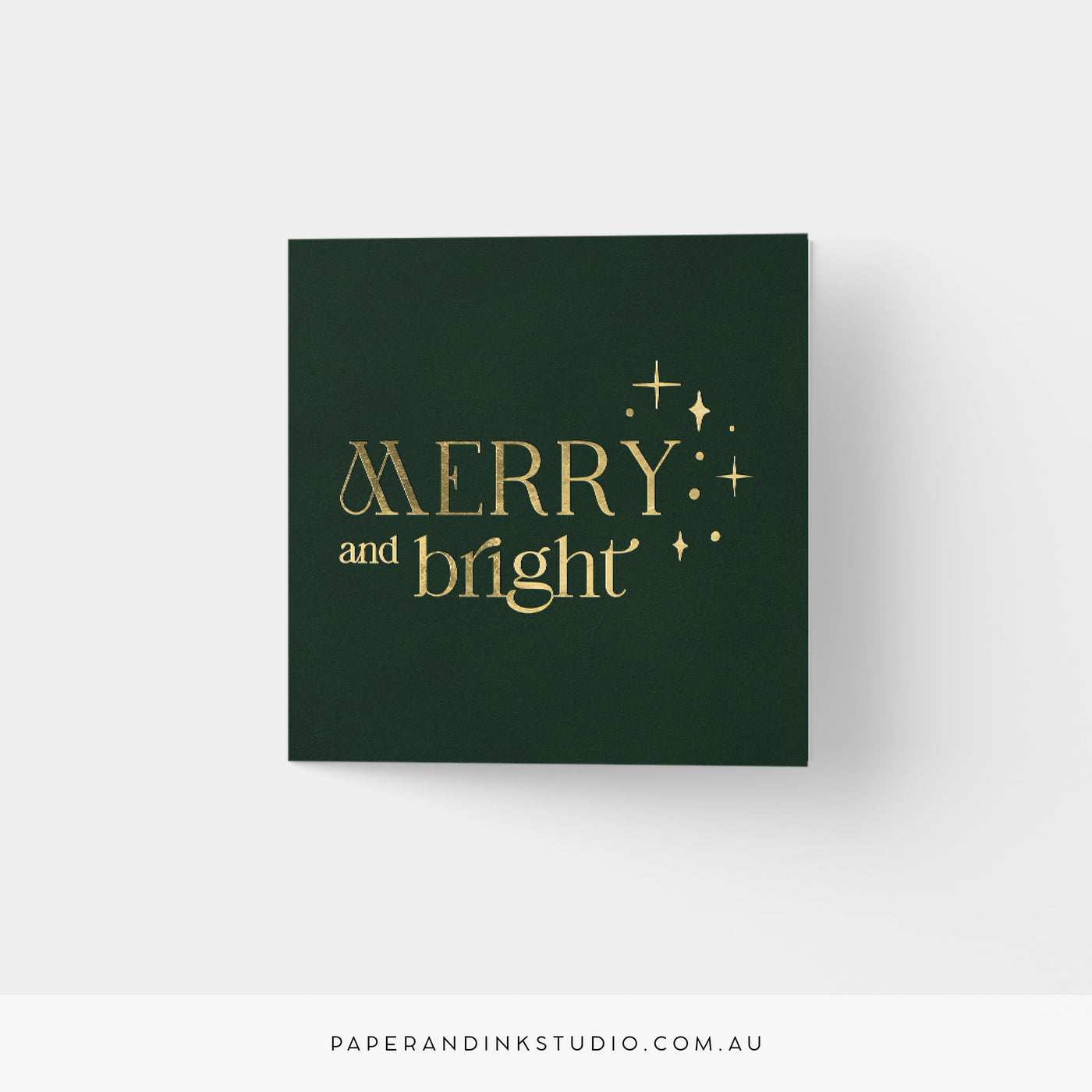 Luxe Christmas Cards - Emerald