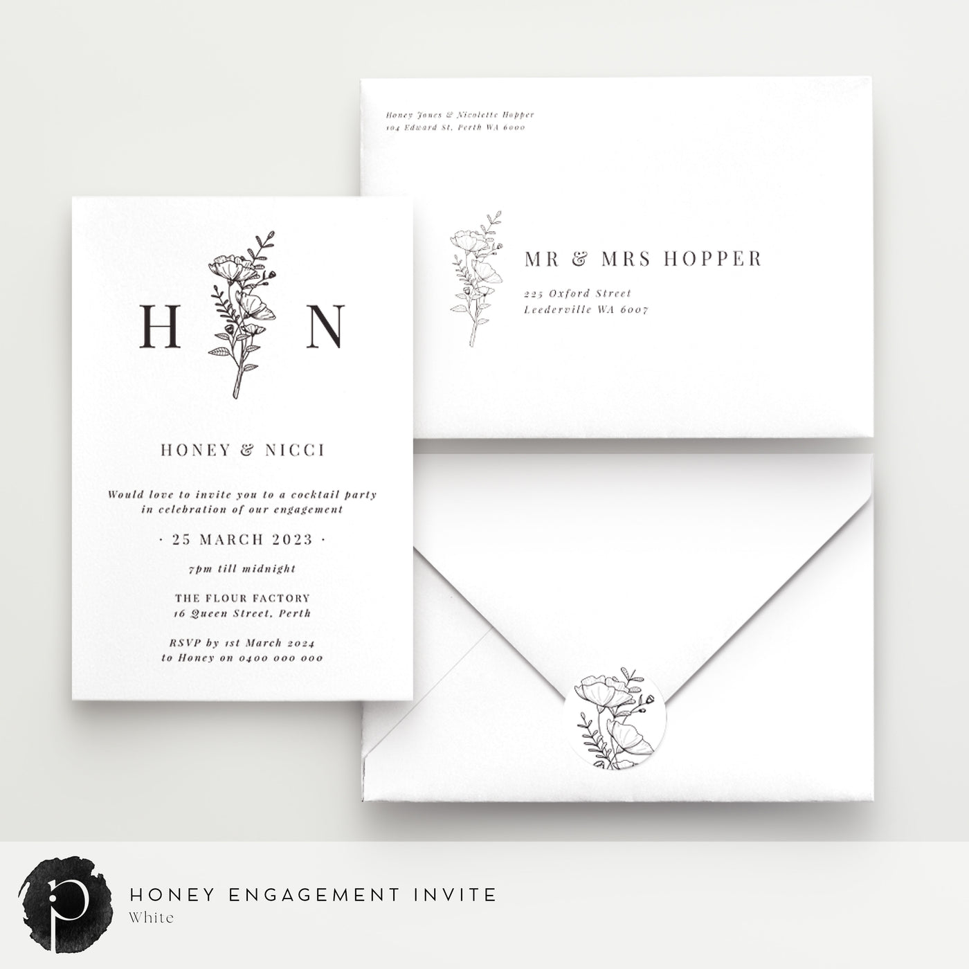 Honey - Engagement Invitations