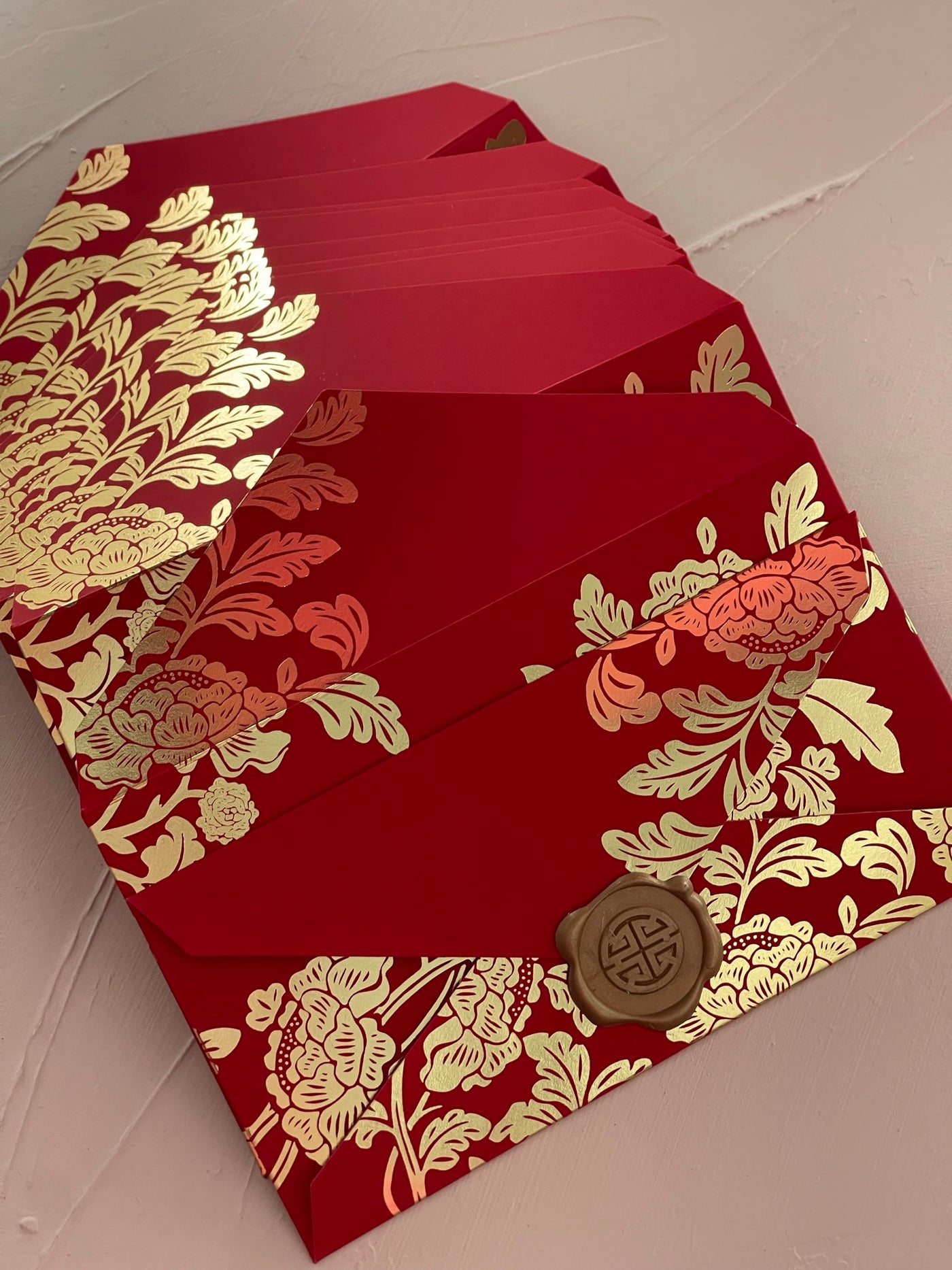 Mixed Red Envelopes – Paper & Ink Studio