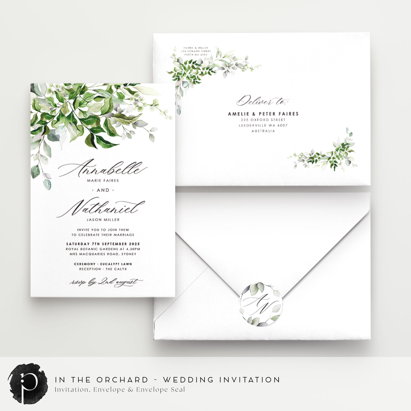 In The Orchard - Wedding Invitations