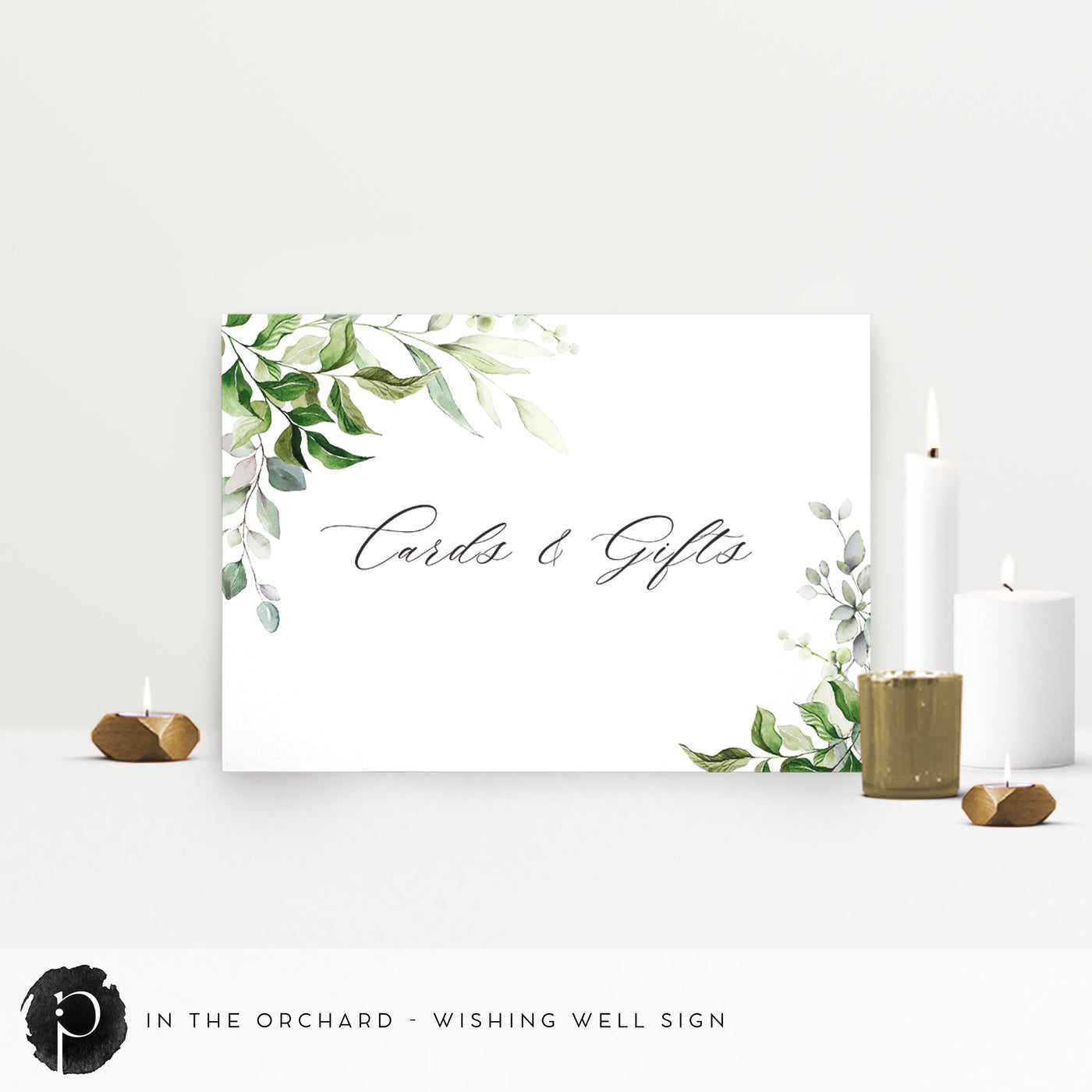 In The Orchard - Cards/Gifts/Presents/Wishing Well Table Sign