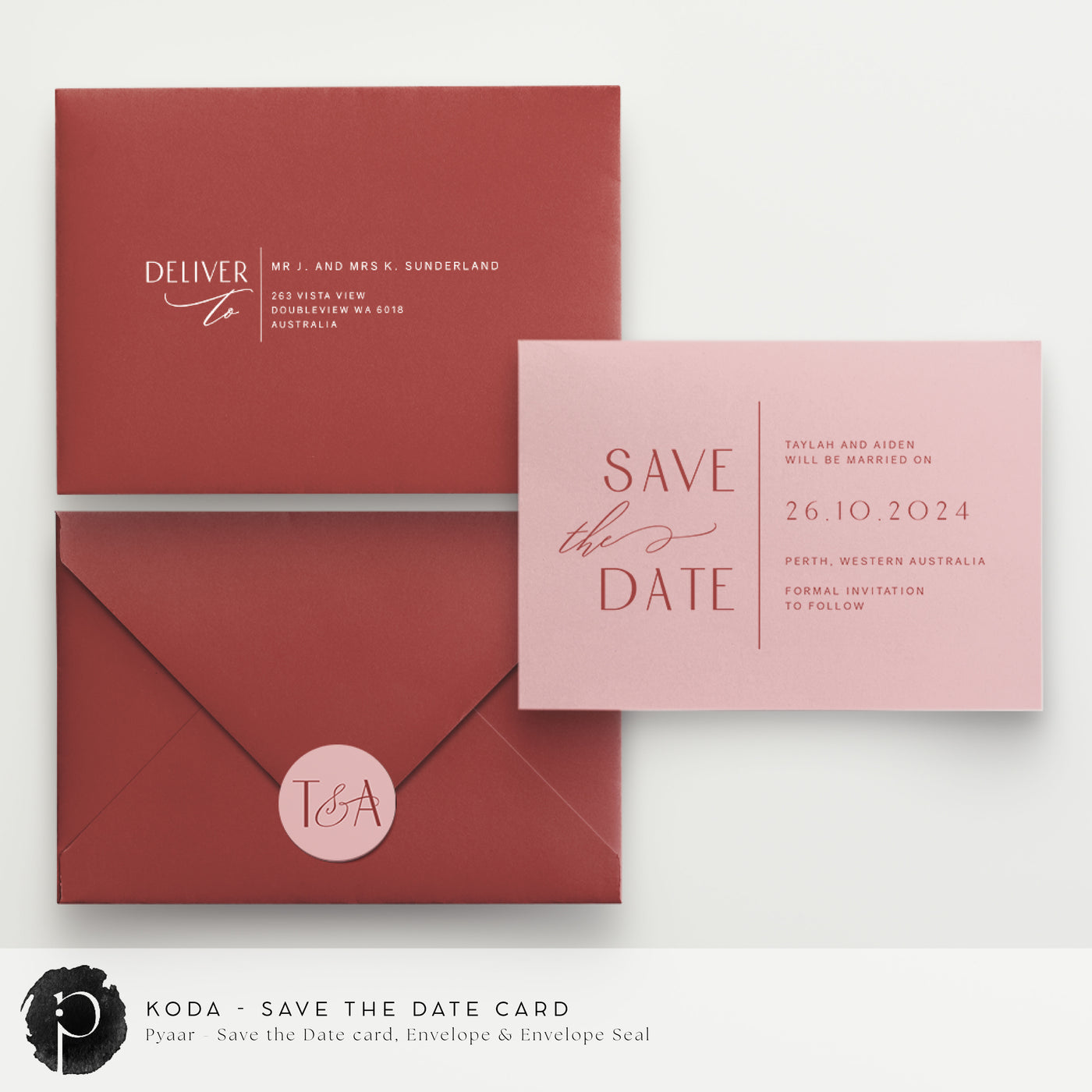 Koda - Save The Date Cards