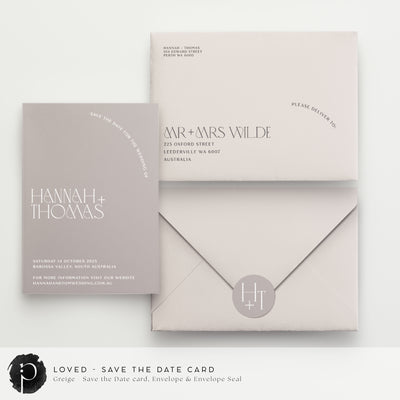 Loved - Save The Date Cards