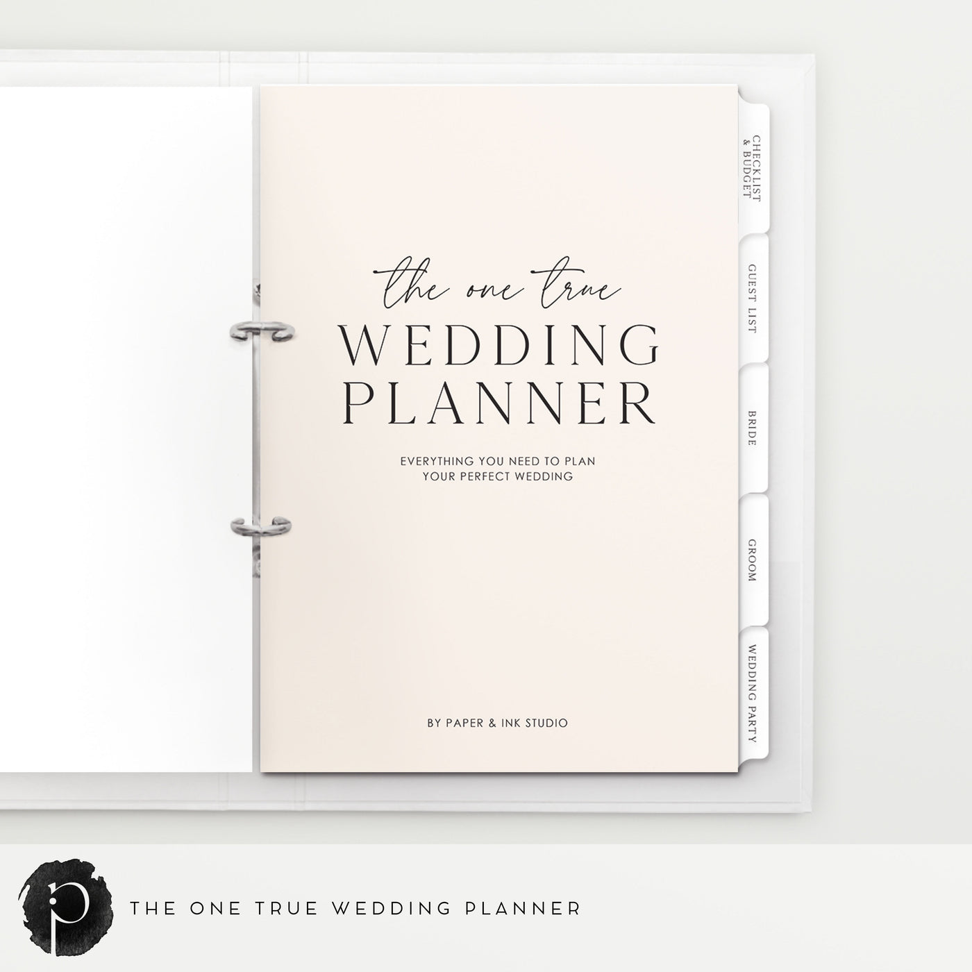 Personalised Wedding Planner & Organiser - Ultimate Guide w Checklists – Boudoir