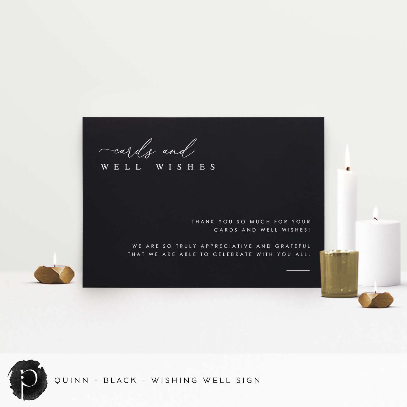 Quinn - Cards/Gifts/Presents/Wishing Well Table Sign