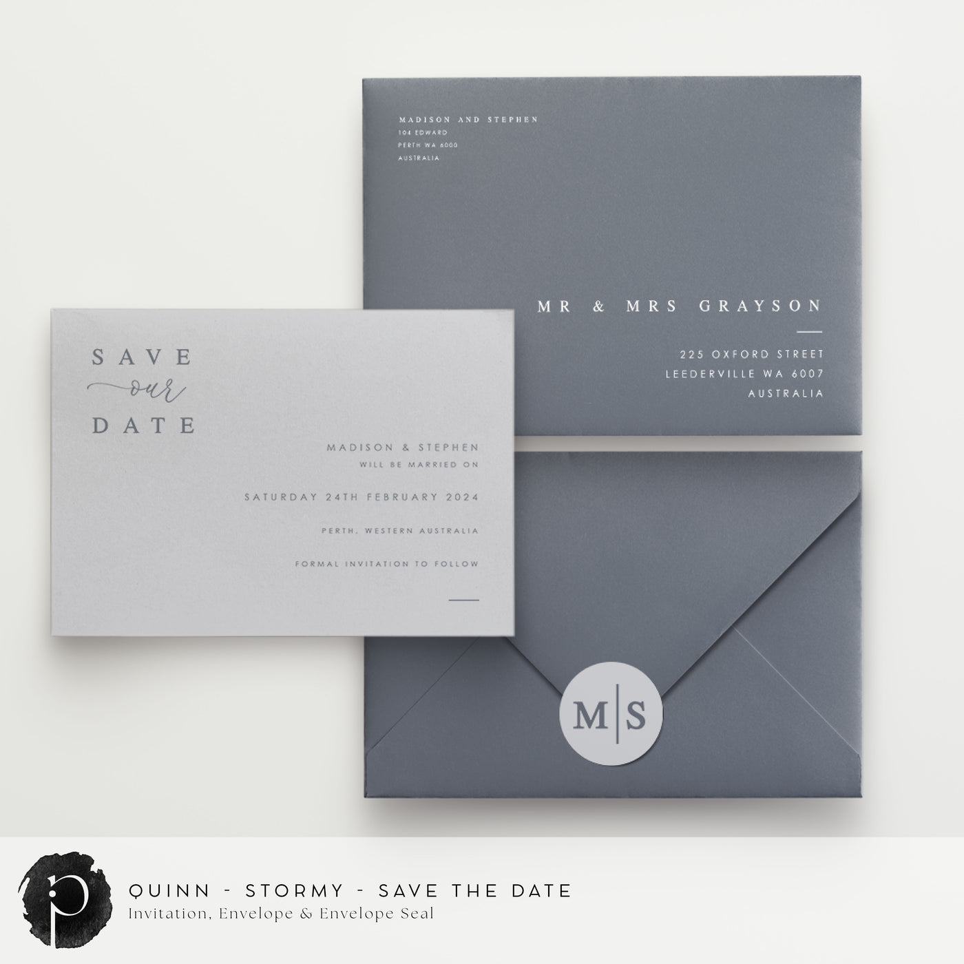 Quinn - Save The Date Cards