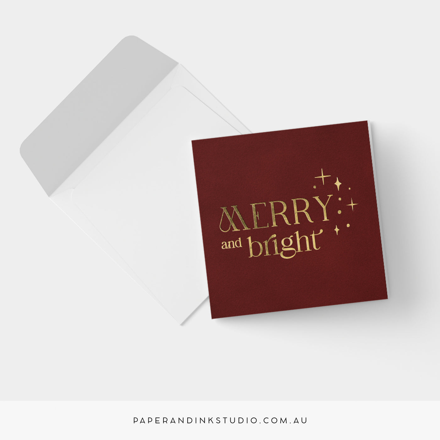 Luxe Christmas Cards - Rouge
