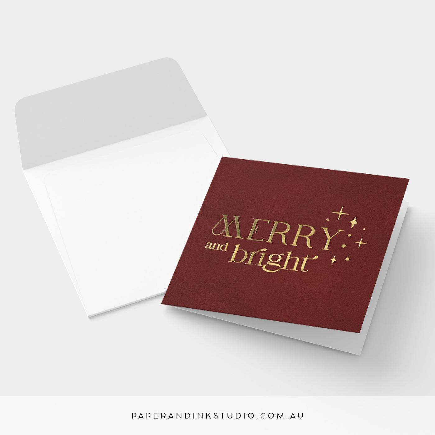 Luxe Christmas Cards - Rouge