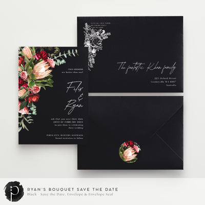 Ryan's Bouquet - Save The Date Cards