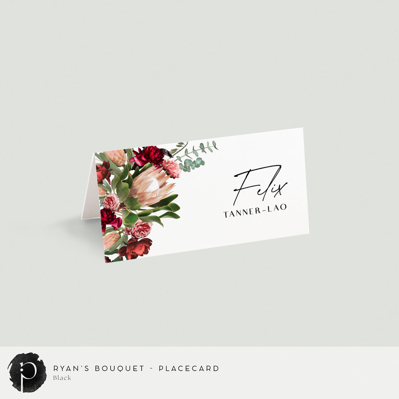 Ryan's Bouquet - Place Cards