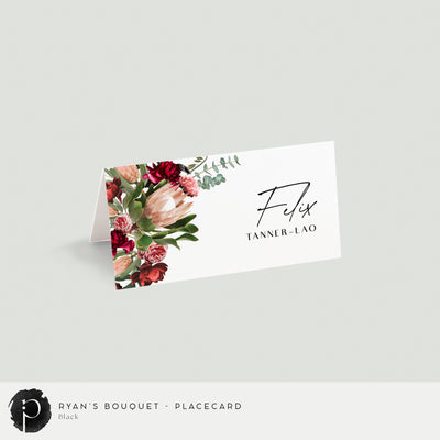 Ryan's Bouquet - Place Cards