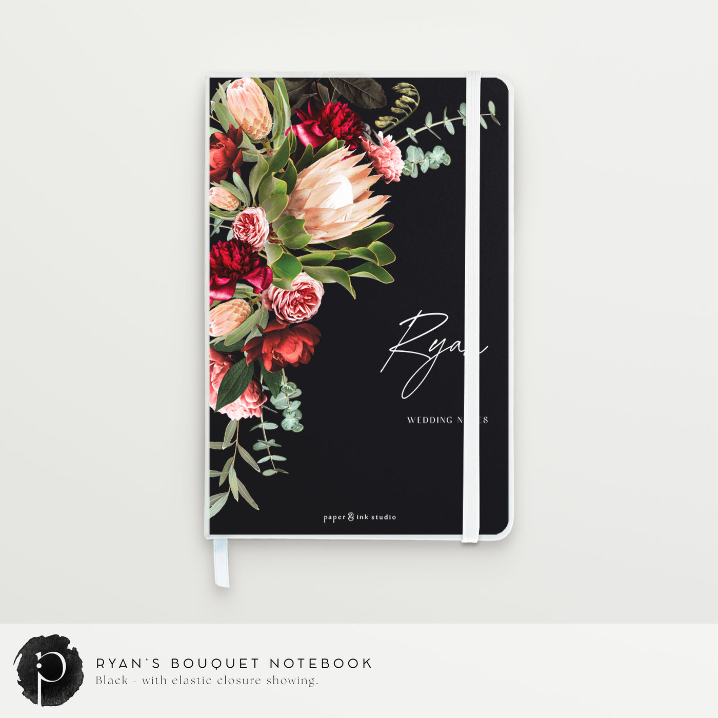 Ryan's Bouquet - Personalised Notebook, Journal