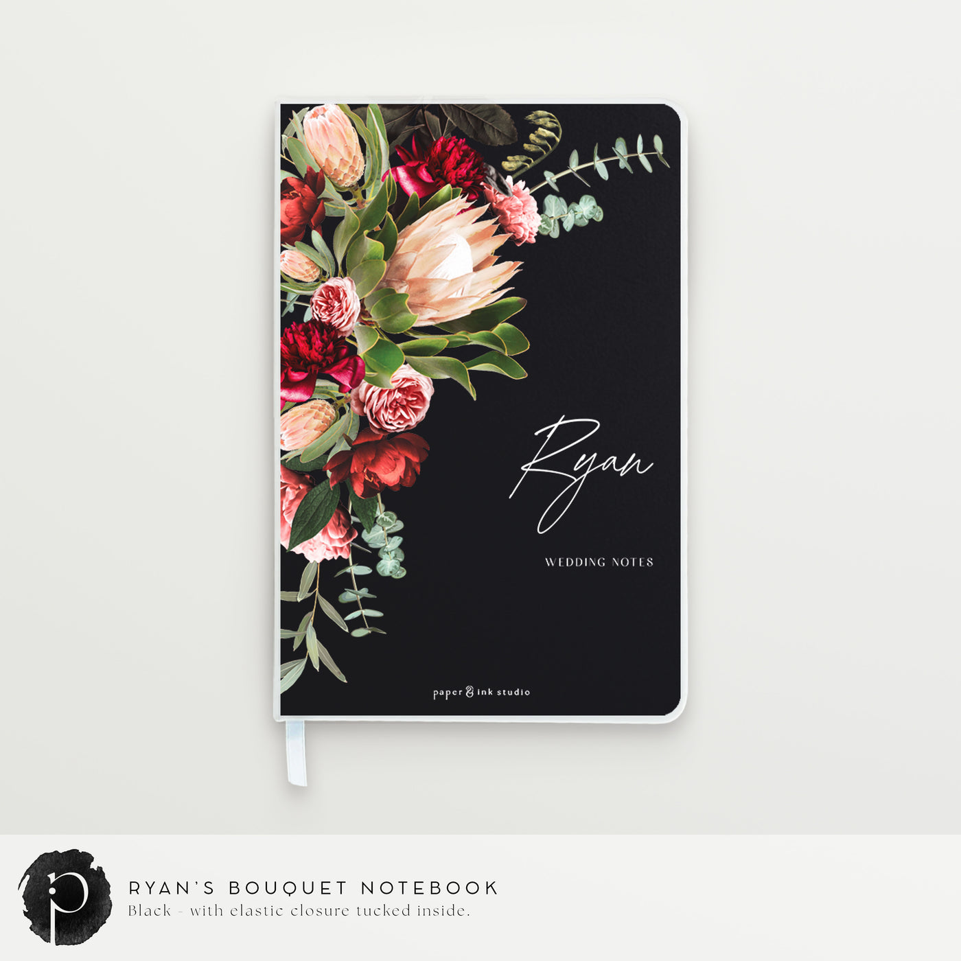 Ryan's Bouquet - Personalised Notebook, Journal