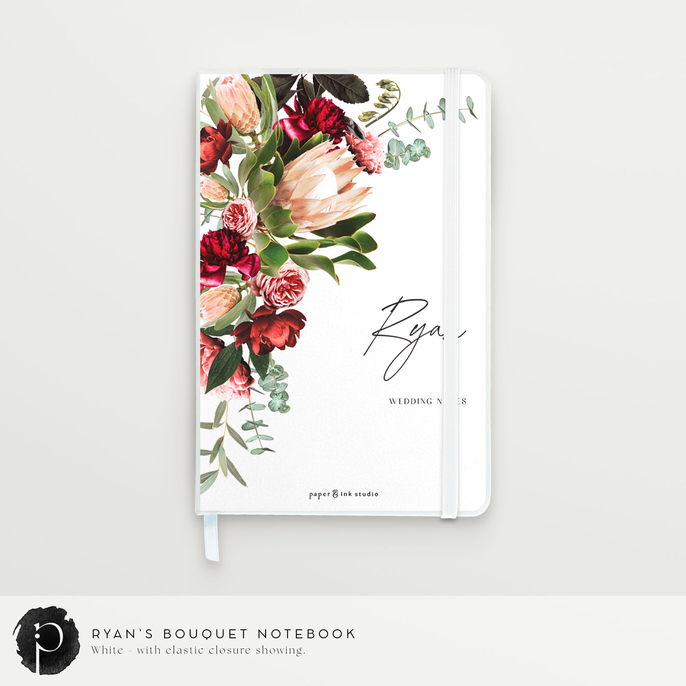 Ryan's Bouquet - Personalised Notebook, Journal