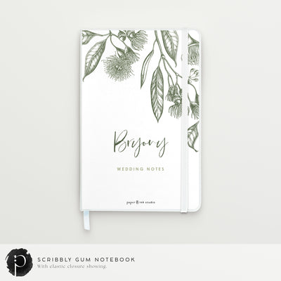 Scribbly Gum - Personalised Notebook, Journal