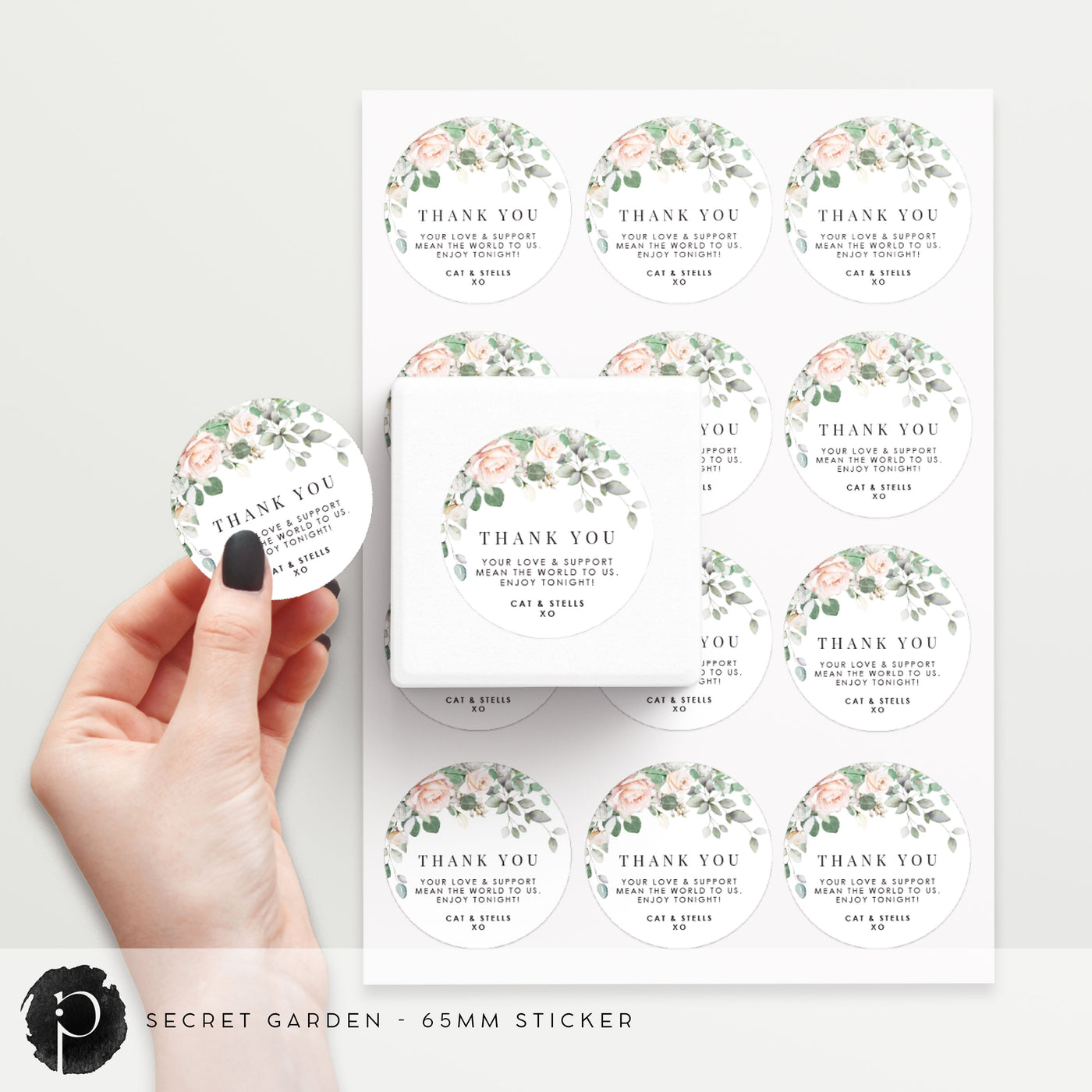 Secret Garden - Stickers/Seals