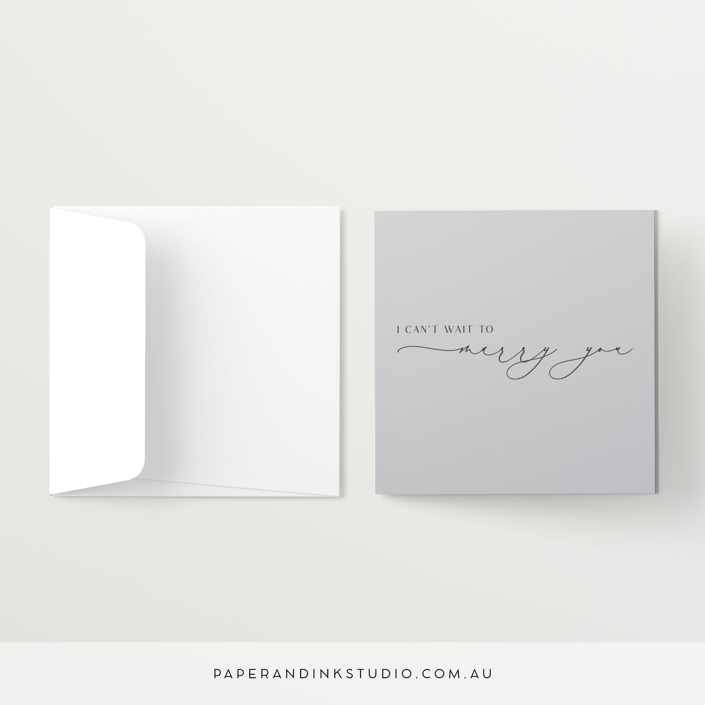 Can't Wait To Marry You Card - Silk