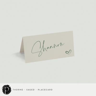 Thorne - Place Cards