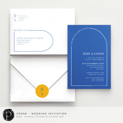 Verne - Wedding Invitations