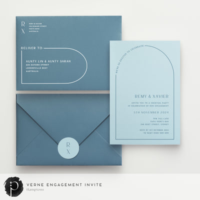 Verne - Engagement Invitations