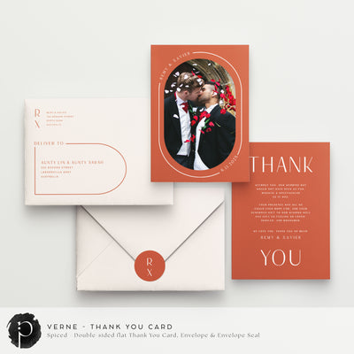 Verne - Wedding Thank You Cards