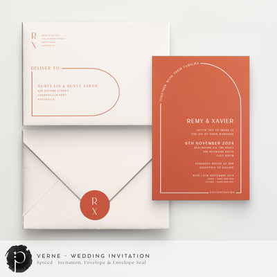 Verne - Wedding Invitations