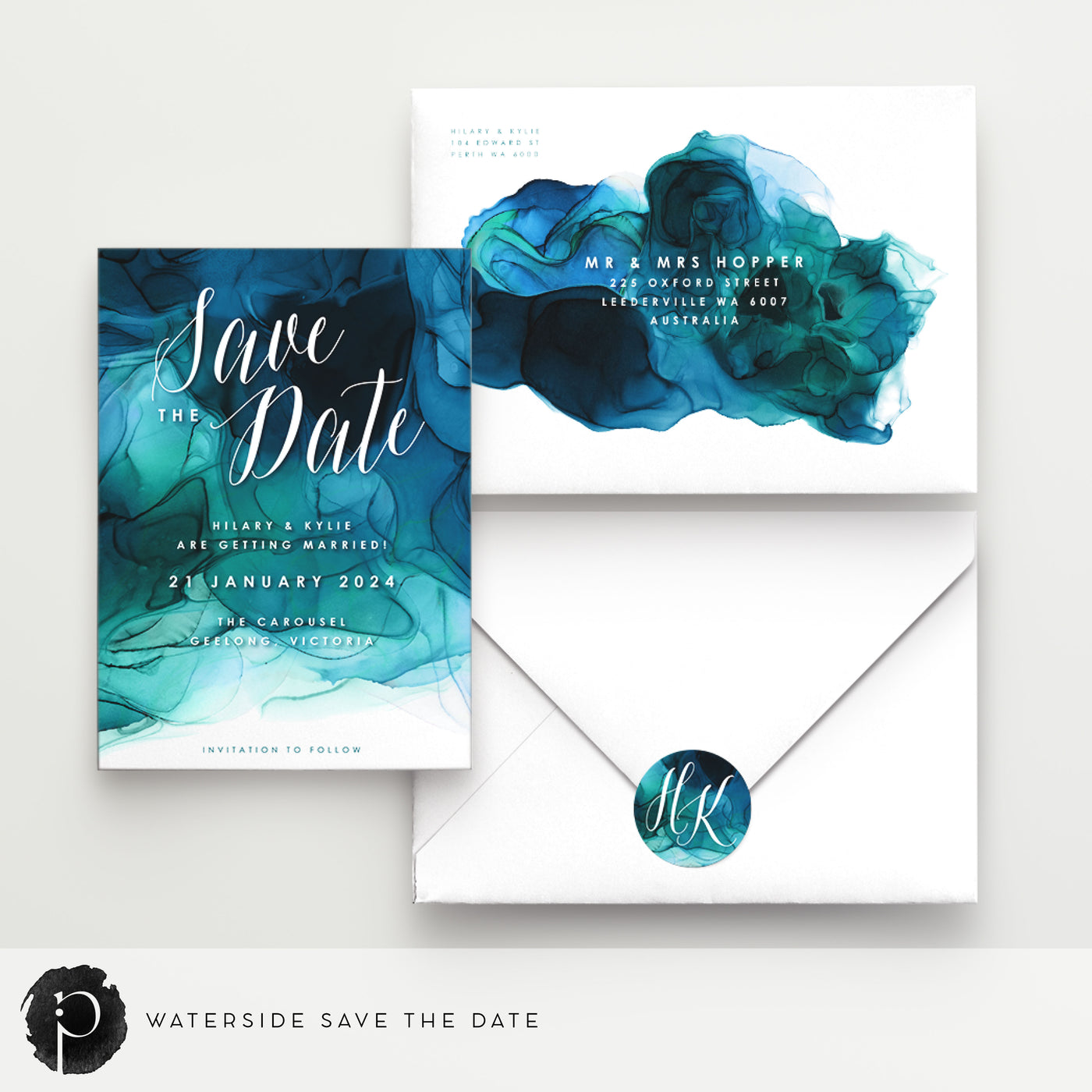 Waterside - Save The Date Cards