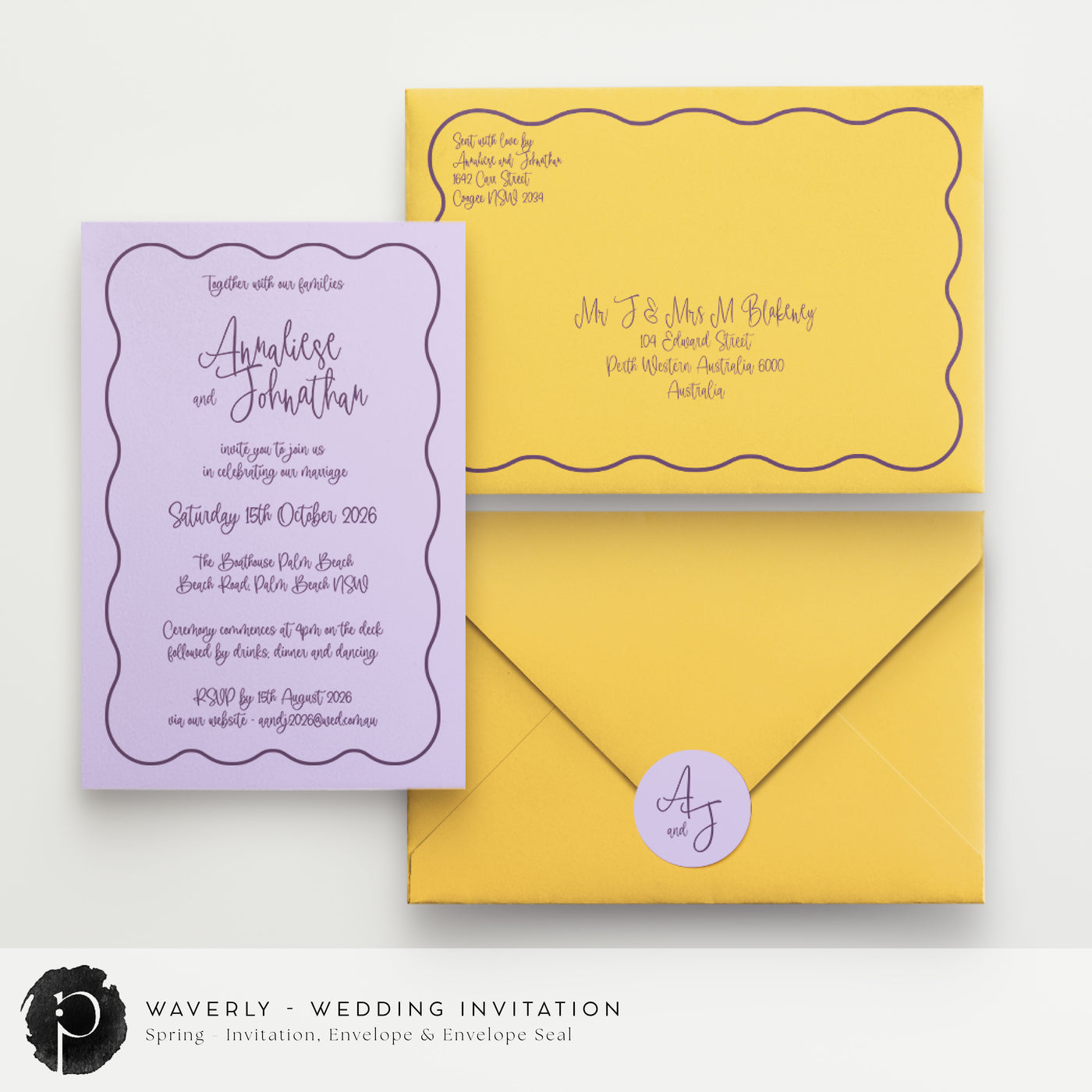 Waverly - Wedding Invitations