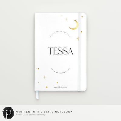 Written In The Stars -Personalised Notebook, Journal