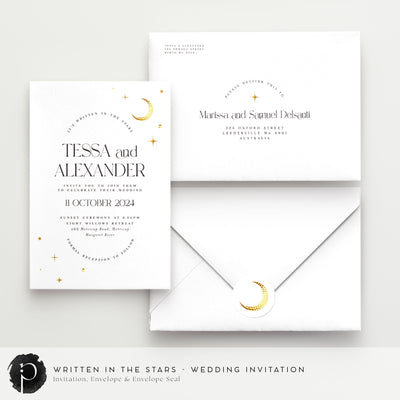 Written In The Stars - Wedding Invitations